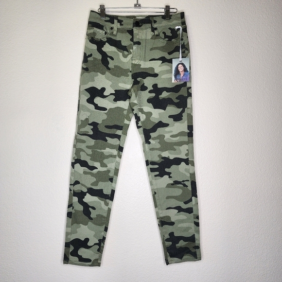 NILI LOTAN x Target Camo Print High-Rise Ankle Skinny Jeans 2 NWT - Picture 3 of 7